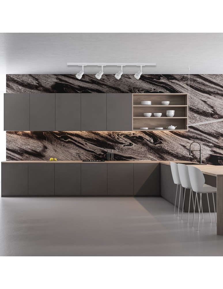 Lamps for 1 phase busbars - Light Prestige Storm spotlight white GU10 white LP-733/1R WH - product kolory-swiatla.pl 2