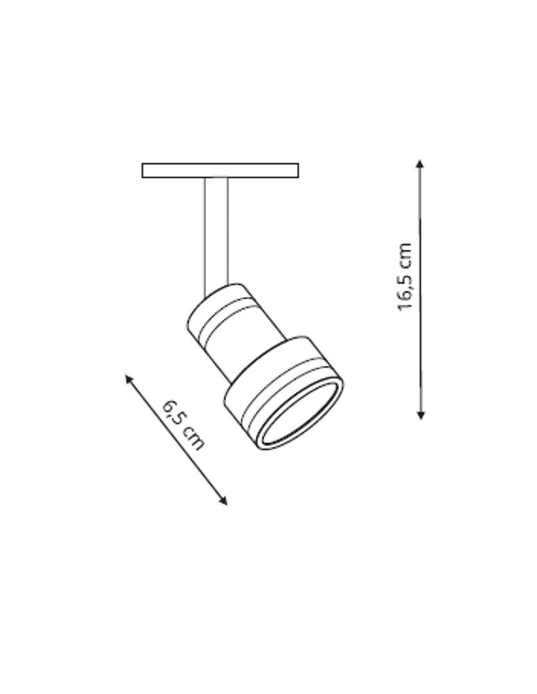 Ready-made rail kits - Light Prestige Storm SET white GU10 white LP-733 SET WH - product kolory-swiatla.pl 4