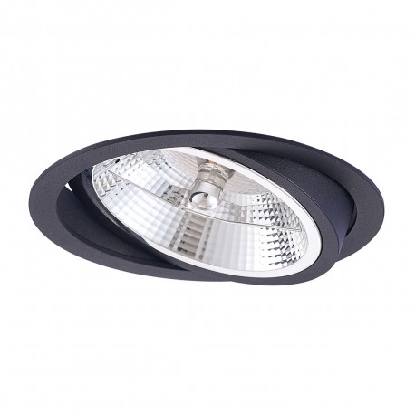 Light Prestige Nero oczko podtynkowe ruchome czarne GU10 czarny LP-4424/1RS BK movable