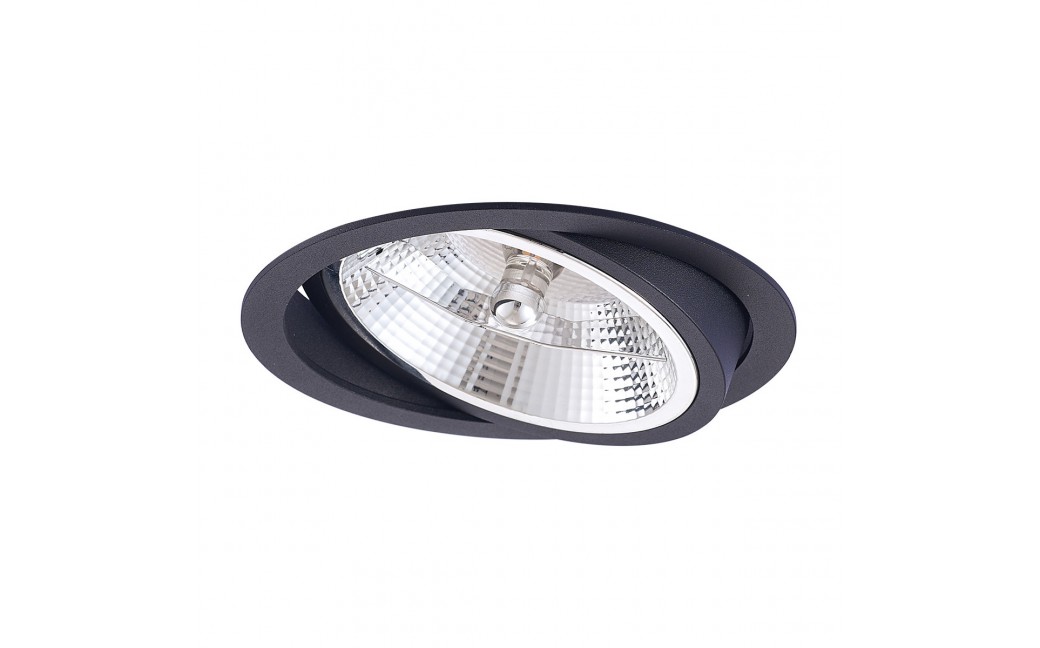 Light Prestige Nero oczko podtynkowe ruchome czarne GU10 czarny LP-4424/1RS BK movable