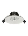 View Light Prestige ORION LED flush mount 1x8W white LP-4434/1RS WH