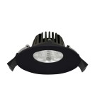 Flush-mounted lamps - pendants - Light Prestige ORION LED flush mount 1x8W black LP-4434/1RS BK - product 1