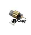 Pendant lamps - Light Prestige Miele pendant lamp E27 1x40W smoke/gold LP-866/1P L SM/GD - product 7