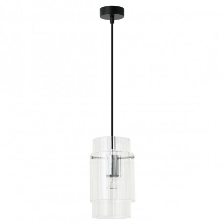 Light Prestige Savona Lampa wisząca E27 1x1W transparentny/srebrny LP-707/1P