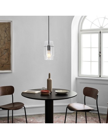 Light Prestige Savona Pendant lamp E27 1x1W transparent/silver LP-707/1P - product 2