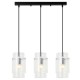 Light Prestige Savona Lampa wisząca E27 3x40W transparentny/srebrny LP-707/3L