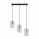 Light Prestige Savona Lampa wisząca E27 3x40W transparentny/srebrny LP-707/3L