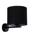 Light Prestige Cecina wall lamp black E27 black LP-114/1W BK