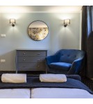 Wall lamps with lampshade - Light Prestige Cecina wall lamp black E27 black LP-114/1W BK - product 3