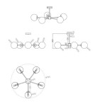 Ceiling lamps - Light Prestige Roma Pendant Lamp E14 5x40W black/white LP-1345/5P BK - product 3