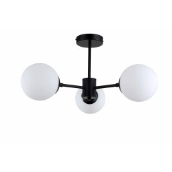 Light Prestige Roma Lampa wisząca E14 3x40W czarny/biały LP-1345/3P BK