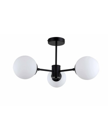 Light Prestige Roma Pendant Lamp E14 3x40W black/white LP-1345/3P BK