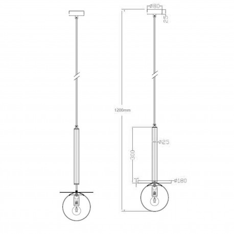 Light Prestige Roma Lampa wisząca E14 1x40W złoty/biały LP-1345/1P GD