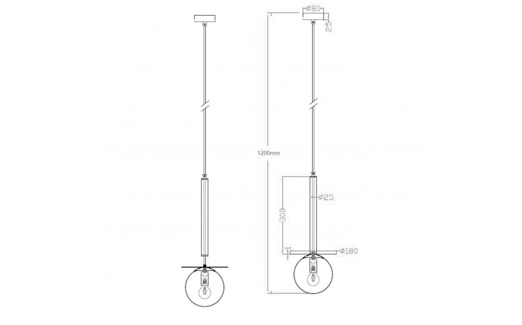 Light Prestige Roma Lampa wisząca E14 1x40W złoty/biały LP-1345/1P GD