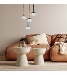 Pendant lamps - Light Prestige Roma Pendant Lamp E14 1x40W black/white LP-1345/1P BK - product 2