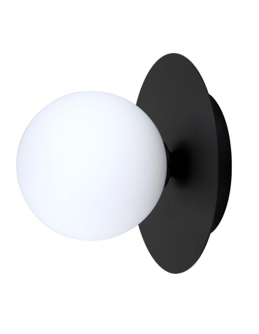 Light Prestige Roma Wall lamp G9 1x5W black/white LP-1345/1W BK