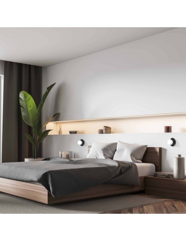 Light Prestige Roma Kinkiet G9 1x5W czarny/biały LP-1345/1W BK - produkt 2