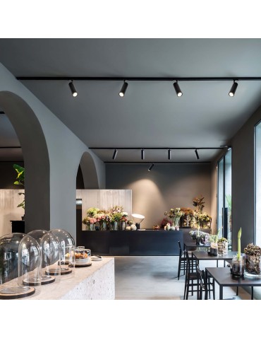 Light Prestige Magnum spotlight for busbar 3F LED 1x20W black LP-8120/3F BK - product 2