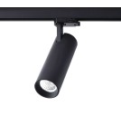 Lamps for 3-phase busbars - Light Prestige Magnum spotlight for busbar 3F LED 1x20W black LP-8120/3F BK - product 4