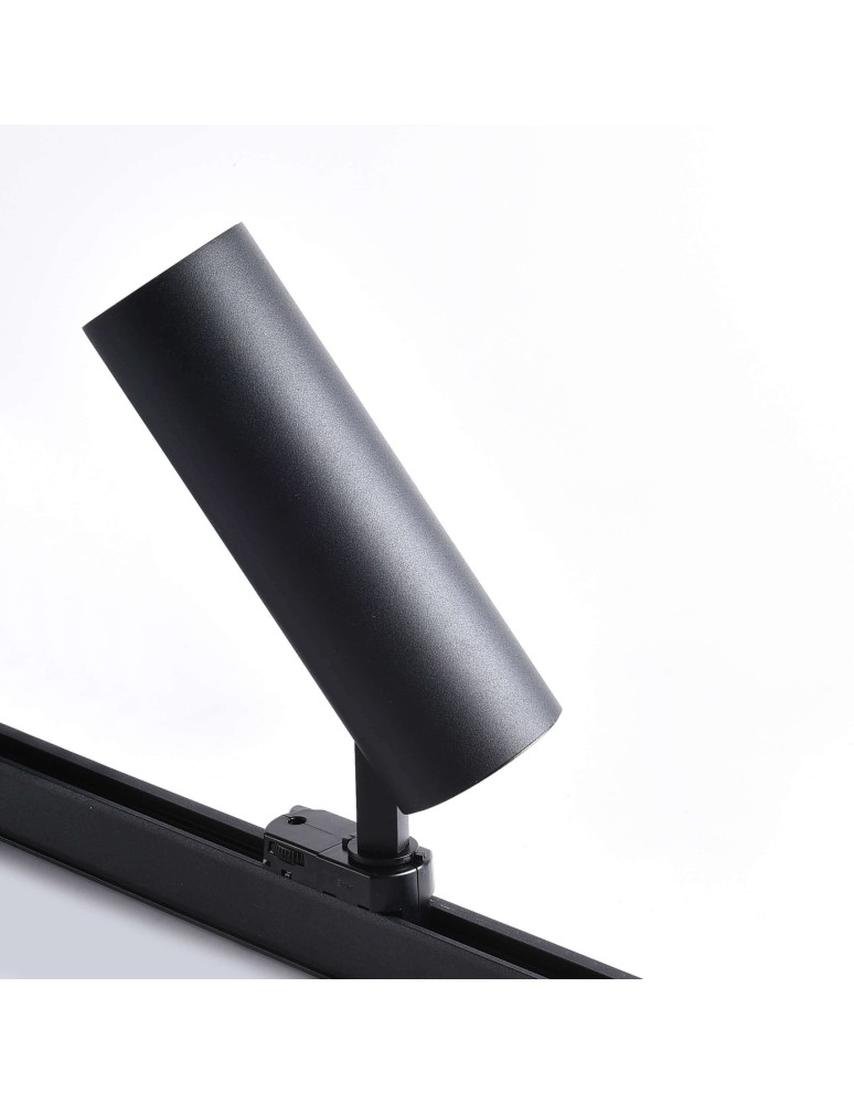 Lamps for 3-phase busbars - Light Prestige Magnum spotlight for busbar 3F LED 1x20W black LP-8120/3F BK - product kolory-swiatla.pl 9