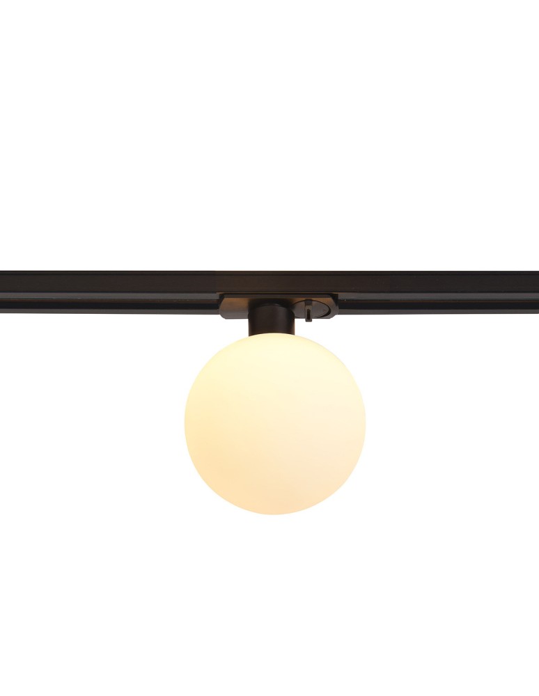 Lamps for 1 phase busbars - Light Prestige Bola System 1F G9 1x5W white/black LP-003/1R - product kolory-swiatla.pl 4