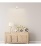 Wall lamps over the mirror - Light Prestige Modern LED wall lamp 6W 800lm 3000K white LP-777/1W M WH - product 3