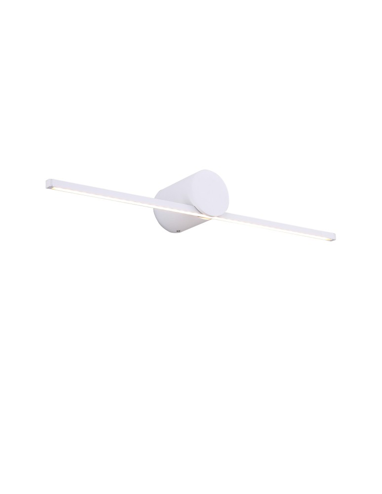 Wall lamps over the mirror - Light Prestige Modern LED wall lamp 6W 800lm 3000K white LP-777/1W M WH - product kolory-swiatla.pl 5