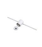 Wall lamps over the mirror - Light Prestige Modern LED wall lamp 6W 800lm 3000K white LP-777/1W M WH - product 7