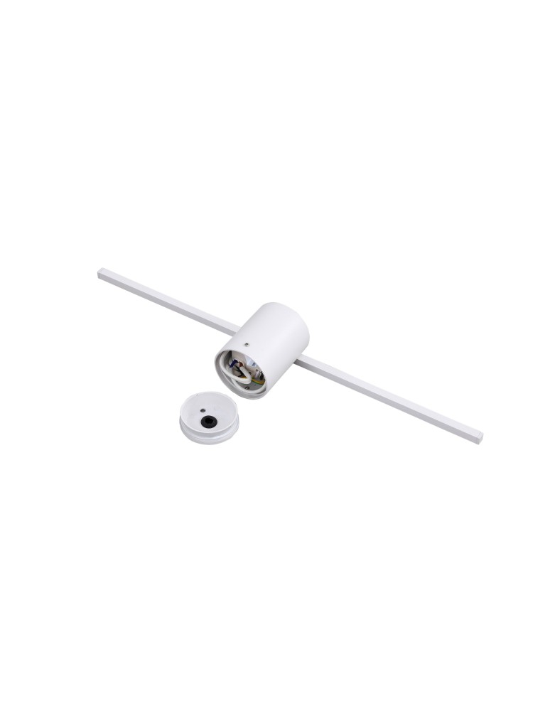 Wall lamps over the mirror - Light Prestige Modern LED wall lamp 6W 800lm 3000K white LP-777/1W M WH - product kolory-swiatla.pl 7