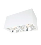 Ceiling luminaires for replaceable light source - Light Prestige Aliano 2 surface-mounted G9 white LP-9S21/2 SM WH - product 1