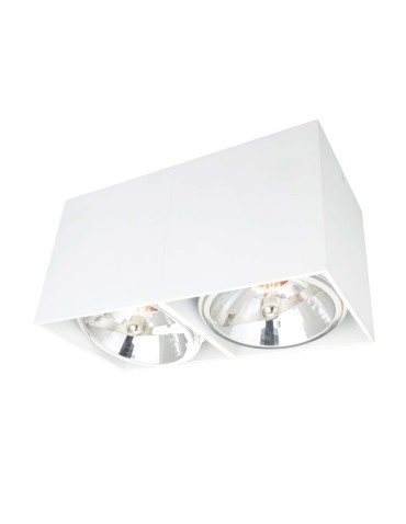 Light Prestige Aliano 2 surface-mounted G9 white LP-9S21/2 SM WH