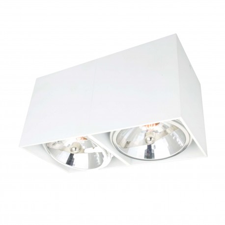 Light Prestige Aliano 2 natynkowa G9 biały LP-9S21/2 SM WH