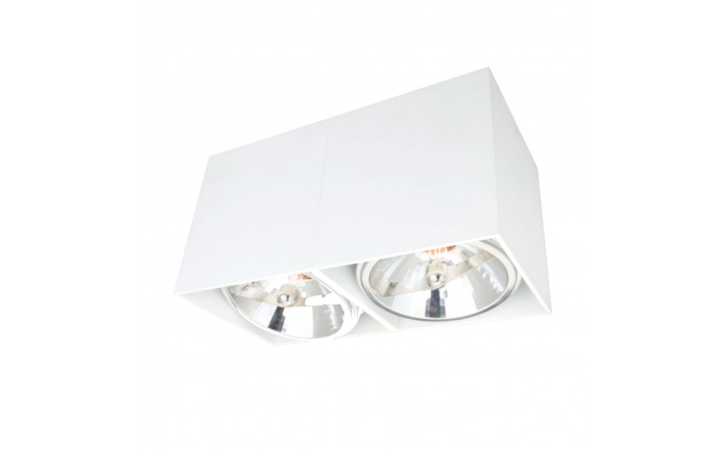 Light Prestige Aliano 2 natynkowa G9 biały LP-9S21/2 SM WH