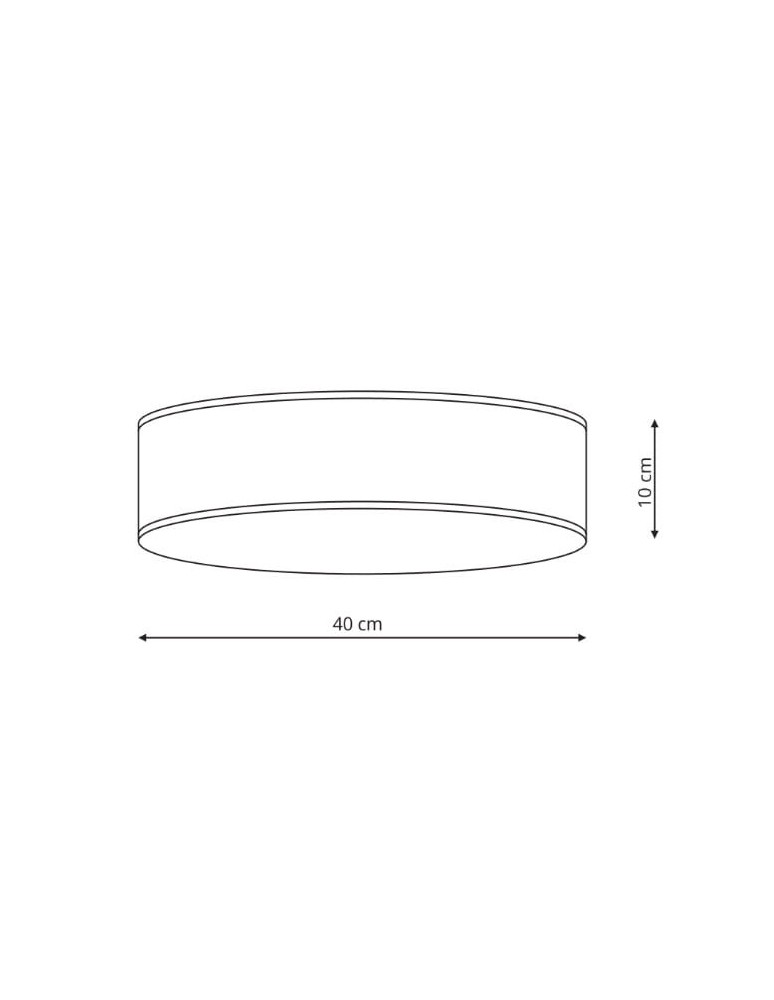Ceiling lamps with lampshade - Light Prestige Alto plafond grey E14 grey LP-81008/3C GRY - product kolory-swiatla.pl 6