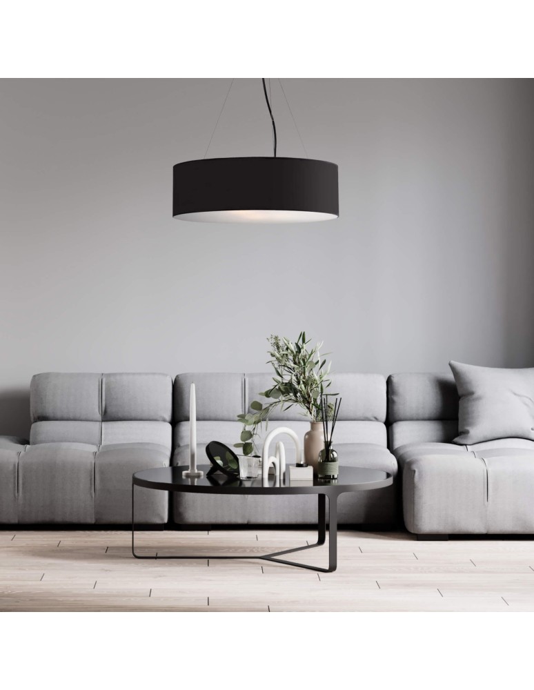 Pendant lamps - Light Prestige Delos pendant black E27 black LP-8144/1P BK - product kolory-swiatla.pl 2