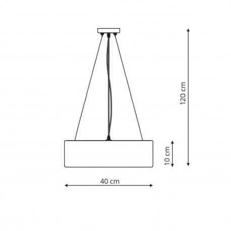 Light Prestige Delos wisząca biała E14 LP-8144/1P WH