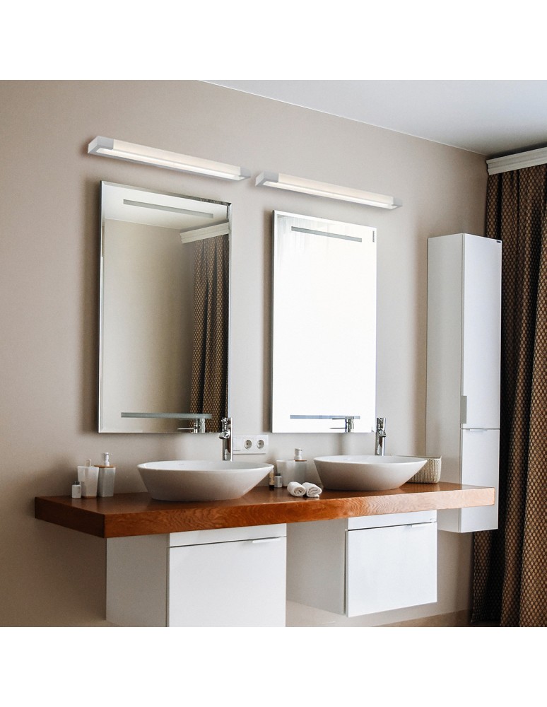 Bathroom wall lamps - Light Prestige Denver wall lamp white IP44 LP-1174/1W WH 1xLED white - product kolory-swiatla.pl 3