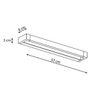 Bathroom wall lamps - Light Prestige Denver wall lamp white IP44 LP-1174/1W WH 1xLED white - product 4