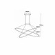 Light Prestige Halifax lampa wisząca czarna LP-940/2P 4BK 2xLED czarny