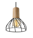 Pendant lamps - Light Prestige Moderno small pendant GU10 black/brown LP-1221/1P S BK - product 1