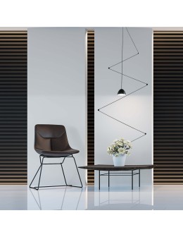 Light Prestige Zig-Zag LED czarny LP-1243/1P BK - produkt 2