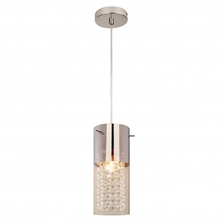 Light Prestige Zara 1 wisząca 1xE14 srebrny, transparentny LP-5221/1P