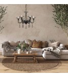 Chandelier chandeliers - Light Prestige Tarragona 6 pendant E14 black LP-6756/6P - product 4