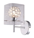 Wall lamps - Light Prestige Spark transparent wall lamp 1xG9 silver, transparent LP-5193/1W transp. - product 1