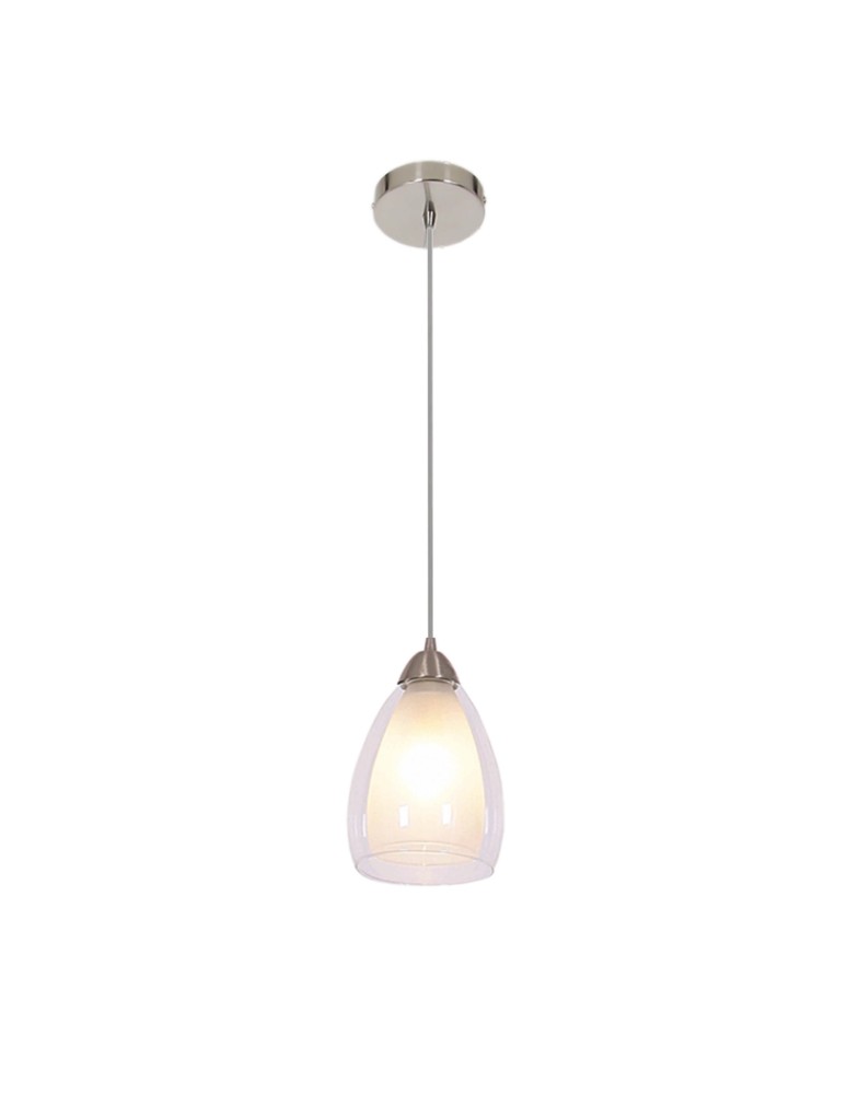 Pendant lamps - Light Prestige Niki 1 pendant transparent E14 transparent LP-567/1P transp. - product kolory-swiatla.pl 1