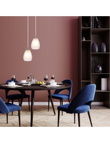 Light Prestige Niki 1 wisząca transparentna E14 transparentny LP-567/1P transp - produkt 2