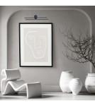 Wall lamps over the mirror - Light Prestige Modern LED wall lamp 6W 800lm 3000K black LP-777/1W M BK - product 2