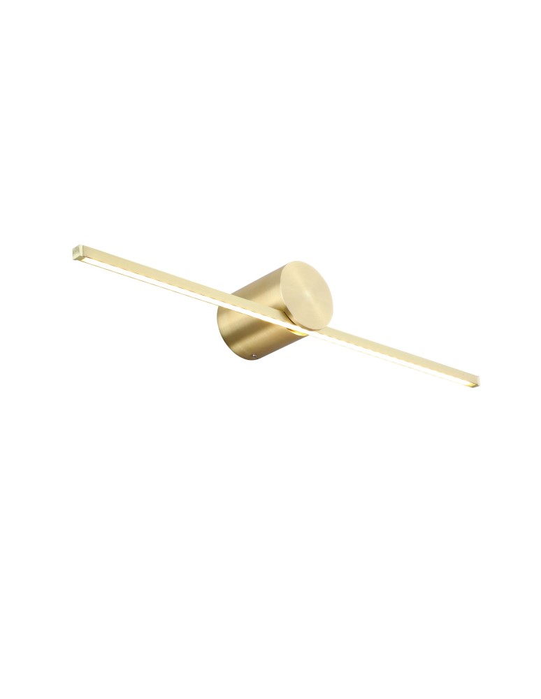 Wall lamps over the mirror - Light Prestige Modern LED wall lamp 6W 800lm 3000K gold LP-777/1W M GD. - product kolory-swiatla.pl 5