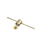 Wall lamps over the mirror - Light Prestige Modern LED wall lamp 6W 800lm 3000K gold LP-777/1W M GD. - product 6