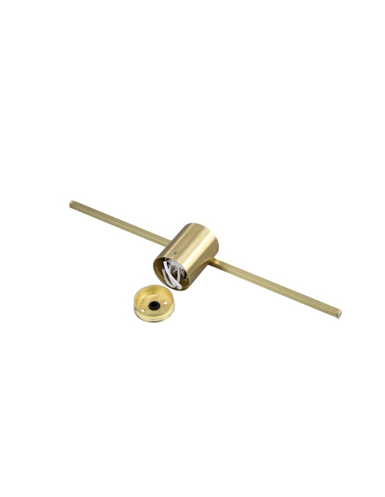 Wall lamps over the mirror - Light Prestige Modern LED wall lamp 6W 800lm 3000K gold LP-777/1W M GD. - product kolory-swiatla.pl 6